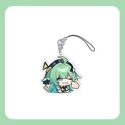 (mua 1 tặng 1) Móc dây treo điện thoại HUO HUO HONKAI STAR RAIL ver CẢM XÚC chibi mica móc khóa anime game phụ kiện 4