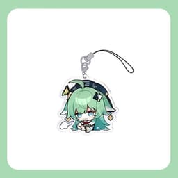 (mua 1 tặng 1) Móc dây treo điện thoại HUO HUO HONKAI STAR RAIL ver CẢM XÚC chibi mica móc khóa anime game phụ kiện 5