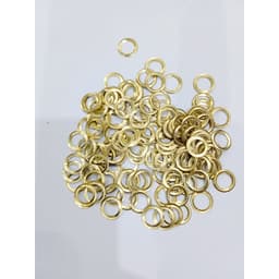 Long đền 5mm (Đệm lót mặt sau dành chokhoen ore bọc lỗ tròn, khuy mắt cáo) Bằng thau không gỉ Bịch 1000 cái 5