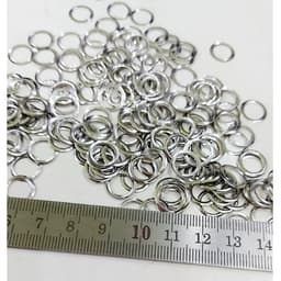 Long đền 5mm (Đệm lót mặt sau dành chokhoen ore bọc lỗ tròn, khuy mắt cáo) Bằng thau không gỉ Bịch 1000 cái 4