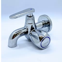 Củ sen tắm lạnh bằng đồng thau mạ crome siêu bền siêu sáng LUXTA L2102T3 bảo hành 1 năm - Phụ kiện phòng tắm AP HOME 3