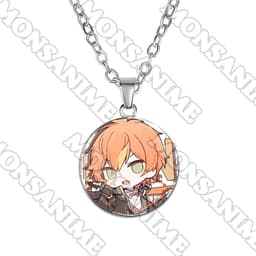 Vòng cổ in hình nhân vật PROJECT SEKAI ver CHIBI ĐẦU TO game anime chibi xinh xắn phụ kiện trang sức 3