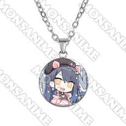 Vòng cổ in hình nhân vật PROJECT SEKAI ver CHIBI ĐẦU TO game anime chibi xinh xắn phụ kiện trang sức 4