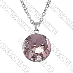 Vòng cổ in hình nhân vật PROJECT SEKAI ver CHIBI ĐẦU TO game anime chibi xinh xắn phụ kiện trang sức 6