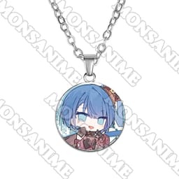 Vòng cổ in hình nhân vật PROJECT SEKAI ver CHIBI ĐẦU TO game anime chibi xinh xắn phụ kiện trang sức 7