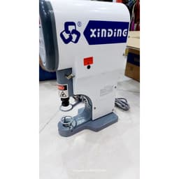 Máy đóng khoen Máy dập cúc điện tử (điện 220V) Có cảm biến chống dập tay Model XINDING 818 Gồm máy, chân, mặt bàn 5