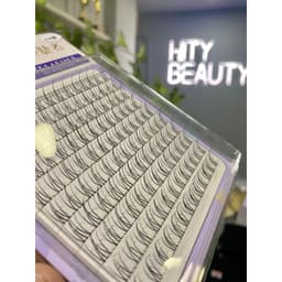 Mi lông vũ 10 hàng tự nối, gân trong, tách sợi, siêu nhẹ tự nhiên cho makeup concept cô dâu chuyên nghiệp - Hity Beauty 4
