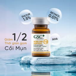 Tế bào gốc hỗ trợ xử lý mụn GSC Acne Care Ampoule TR giảm mụn, kiềm dầu 1 lọ 8ml 5