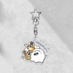 (Mua 1 tặng 1) Móc khóa JUJUTSU KAISEN ver MÈO NANAMI Chú thuật hồi chiến in hình anime chibi mica acrylic dễ thương 2