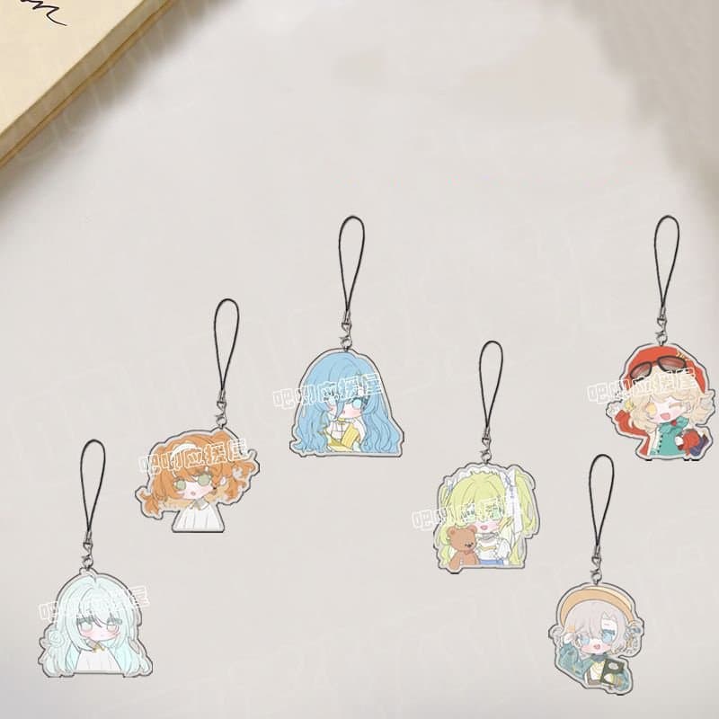 (mua 1 tặng 1) Móc dây treo điện thoại Forever 1999 ver BABY mica acrylic móc khóa anime chibi