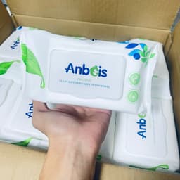 [Sỉ] 1 Thùng(32 Gói) Khăn Ướt Y Tế Anbeis Không Chứa Cồn An Toàn Cho Da Nhạy Cảm 3
