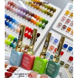 Sơn gel very sét 60 màu đủ tông thạch nhũ tặng base top bảng màu hàng chuẩn siêu đặc đẹp [ NAILS SUPPLY ] 1