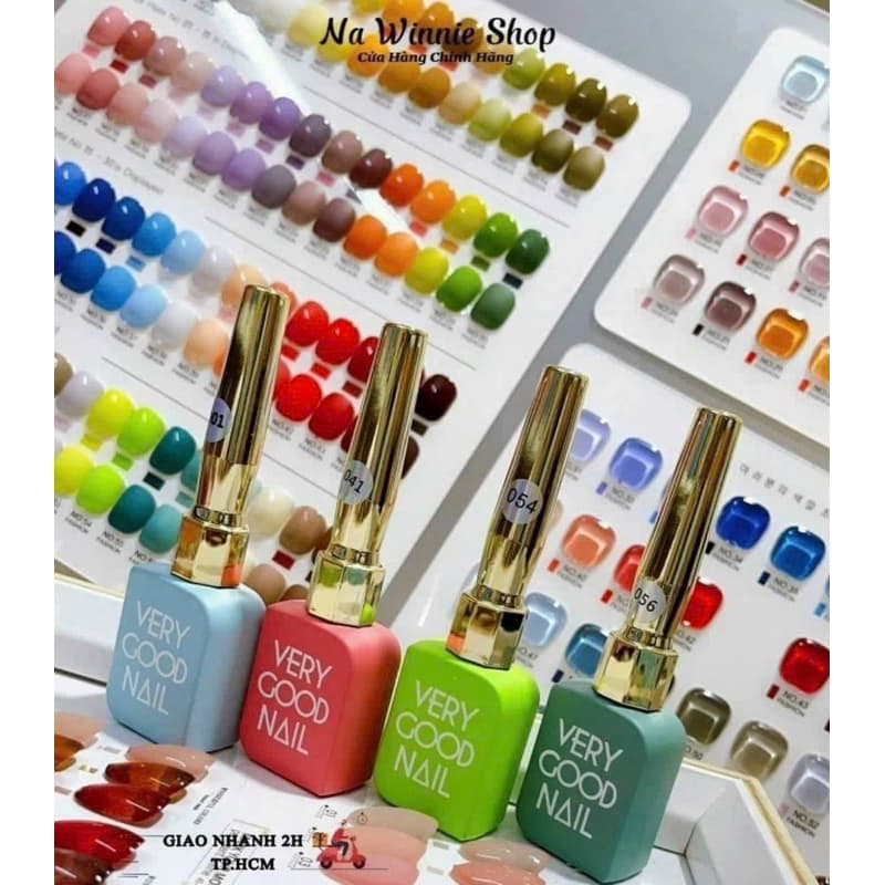 Sơn gel very sét 60 màu đủ tông thạch nhũ tặng base top bảng màu hàng chuẩn siêu đặc đẹp [ NAILS SUPPLY ]