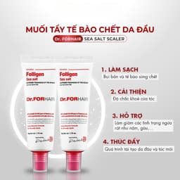Muối Tẩy TBC Da Đầu Dr.FORHAIR Sea Salt Scaler 50g – Giảm Gàu, Giảm Rụng, Hỗ Trợ Mọc Tóc – Chính Hãng 2