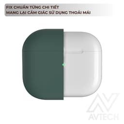 Ốp Lưng Case SwitchEasy Silicone Dành Cho Airpods 3, Skin Soft Touch Silicone, Silicone Lỏng, Bảo Vệ 360, Chống Trầy 5