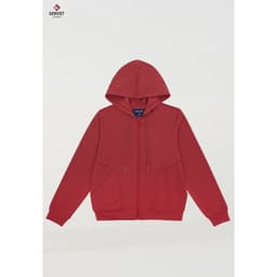 [ẨN] Áo Khoác Nữ GENVIET JEANS Vải Nỉ Dày Dặn, Áo Khoác Nỉ Nữ 2 Lớp Phối Màu Basic Phong Cách Cơ Bả 8446 4