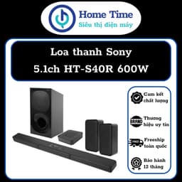 Loa thanh Home Cinema Sony HT-S40R - Công suất 600W - Hàng chính hãng mới Full Box 100% - Có kích hoạt bảo hành điện tử 1