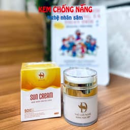 Kem chống nắng Sun Cream Nghệ, bảo vệ làn da, cân bằng độ pH, Ngăn chặn sự lão hoá  - Hoàng Ngọc Diệp 1