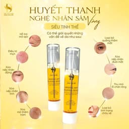 Huyết Thanh Nghệ Dưỡng Trắng Da, Làm Mờ Thâm Nám,Tái tạo collagen tăng độ đàn hồi da- Hoàng Ngọc Diệp 4