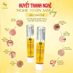 Huyết Thanh Nghệ Dưỡng Trắng Da, Làm Mờ Thâm Nám,Tái tạo collagen tăng độ đàn hồi da- Hoàng Ngọc Diệp 1