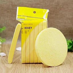 Bông nở rửa mặt bọt biển dạng nén (Gói 12 cái), thân thiện với làn da, nhỏ gọn, tiện lợi 3
