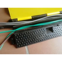 Rãnh bảo vệ dây điện 1m 2 rãnh 2 Channels nẹp luồn dây cáp điện dùng cho sân khấu, sự kiện 2