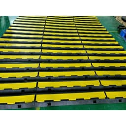 Rãnh bảo vệ dây điện 1m 2 rãnh 2 Channels nẹp luồn dây cáp điện dùng cho sân khấu, sự kiện 5