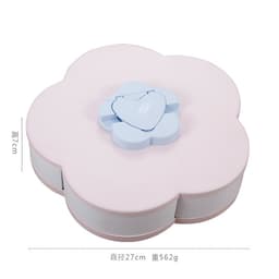 Khay Mứt Tết 2 Tầng 10 Cánh Xoay, Hộp Đựng Mứt Tết Bánh Kẹo MÃ HM2 5