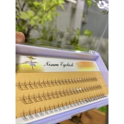 Hộp lông mi giả L-001 gân trong suốt tự nhiên mềm nhẹ cao cấp dành cho makeup cá nhân chuyên nghiệp - Hity Beauty 5
