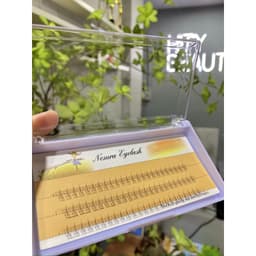 Hộp lông mi giả L-001 gân trong suốt tự nhiên mềm nhẹ cao cấp dành cho makeup cá nhân chuyên nghiệp - Hity Beauty 3
