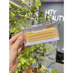 Hộp lông mi giả L-001 gân trong suốt tự nhiên mềm nhẹ cao cấp dành cho makeup cá nhân chuyên nghiệp - Hity Beauty 8