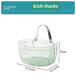 Giỏ đựng hành, tỏi, gừng - Hộp đựng rau củ treo tường 1