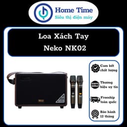 Loa di động, loa xách tay cao cấp NEKO Entertainment NK02 MusicBox (Hàng chính hãng nhập khẩu nguyên chiếc, Model 2023) 1