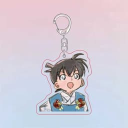 Mua 1 tặng 1 (BÉ CON NGÂY THƠ) Móc khóa DETECTIVE CONAN Thám Tử Lừng Danh in hình anime chibi mica trong acrylic 4