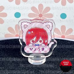 (mua 1 tặng 1) (3CM) Mô hình standee BLUE LOCK ver MŨ TAI MÈO mica chibi arcylic anime trưng bày xinh xắn 5