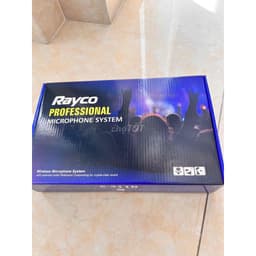 (Phù hợp với tất cả dòng loa và dàn âm thanh) Micro Karaoke Không Dây Đa Năng Rayco S-311B - Hàng chính hãng 8