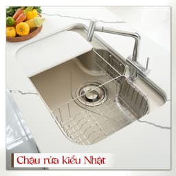 Chậu rửa bát Konox Tari 7851SM, Bảo hành chính hãng 10 năm 9