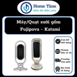 (GIÁ XẢ) Máy sưởi gốm, Quạt sưởi gốm Ceramic FujiPova, Katami KTM-688 - Công suất 2500W, Tiết kiệm điện, Không khô da 1