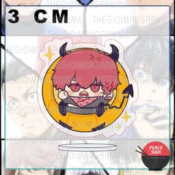 (mua 1 tặng 1) (3cm) Mô hình standee BLUE LOCK ver HALLOWEEN in hình anime chibi mica trong acrylic quà tặng dễ thương 4