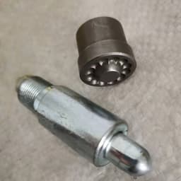 Cối đóng khuy bạt (khoen mắt cáo) Bộ cối khuôn dùng cho máy đóng BÁN TỰ ĐỘNG Đóng bạt Không cần đục lỗ sẵn 1