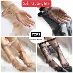 Quần tất giấy siêu trong siêu dai che khuyết điểm thon chân tệp da H2 4