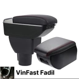 Hộp tỳ tay ô tô cao cấp Vinfast Fadil tích hợp 7 cổng USB tiện dụng, lắp đặt dễ dàng - Bảo hành 12 tháng 2