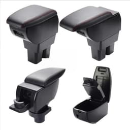 Hộp tỳ tay ô tô dành cho xe Toyota Yaris và Vios, tích hợp cổng USB đời xe 2014 - 2019 1 Lỗ - Bảo hành 12 tháng 8