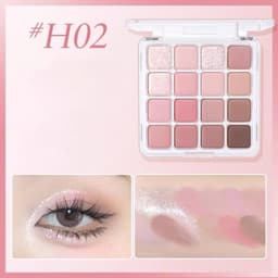 [HOLD LIVE]Bảng phấn mắt 16 Ô HOLD LIVE Sunset Magic, Tone màu pastel, nhẹ nhàng 2