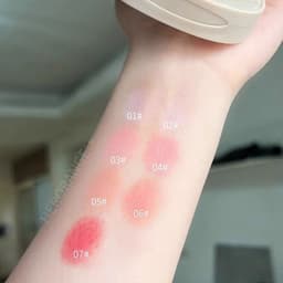 [XIXI] Bảng Phấn Má Hồng XIXI 4 Ô Nhũ Sáng Mắt Má Kèm Highlight Bắt Sáng XIXI Ice Cream Cool Tone 9