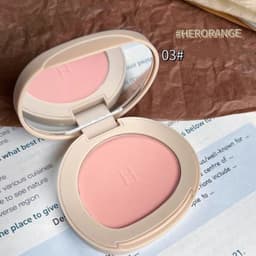 [XIXI] Bảng Phấn Má Hồng XIXI 4 Ô Nhũ Sáng Mắt Má Kèm Highlight Bắt Sáng XIXI Ice Cream Cool Tone 6