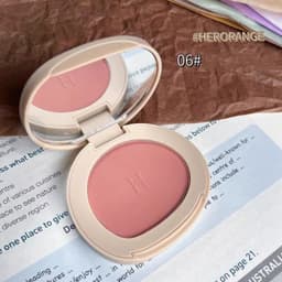 [XIXI] Bảng Phấn Má Hồng XIXI 4 Ô Nhũ Sáng Mắt Má Kèm Highlight Bắt Sáng XIXI Ice Cream Cool Tone 8