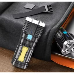 Đèn Pin Mini Siêu Sáng Cầm Tay 4 Bóng Chắc Chắn 4 Chế Độ Sáng Tiện Dụng ! Miễn phí vận chuyển 5