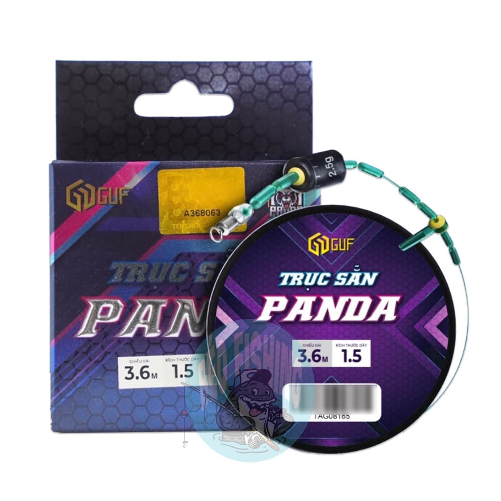 Trục Câu Cá Sẵn GUF Panda Câu Cá Rô, Chép, Trôi, Trắm Tiện Lợi Size 3m6, 4m5, 5m4 ,6m3, 7m2
