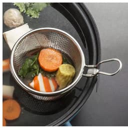 Giỏ Lưới Nhúng Lẩu, Mì CÓ MÓC GÀY  Vớt Đồ Chiên Vớt Ráo Dầu Mỡ 9